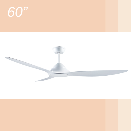 60吋風神系列-白 吊扇