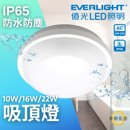 億光 星庭 LED 10W 16W 22W 防水 吸頂燈 IP65