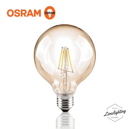 OSRAM 歐司朗 LED 復古型燈絲燈 6.5W 120V FIL E27 燈泡 (可調光)