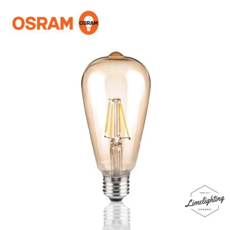 OSRAM 歐司朗 LED 復古型燈絲燈 4W 120V FIL E27 燈泡