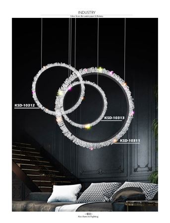 華麗時尚水晶造型吊燈